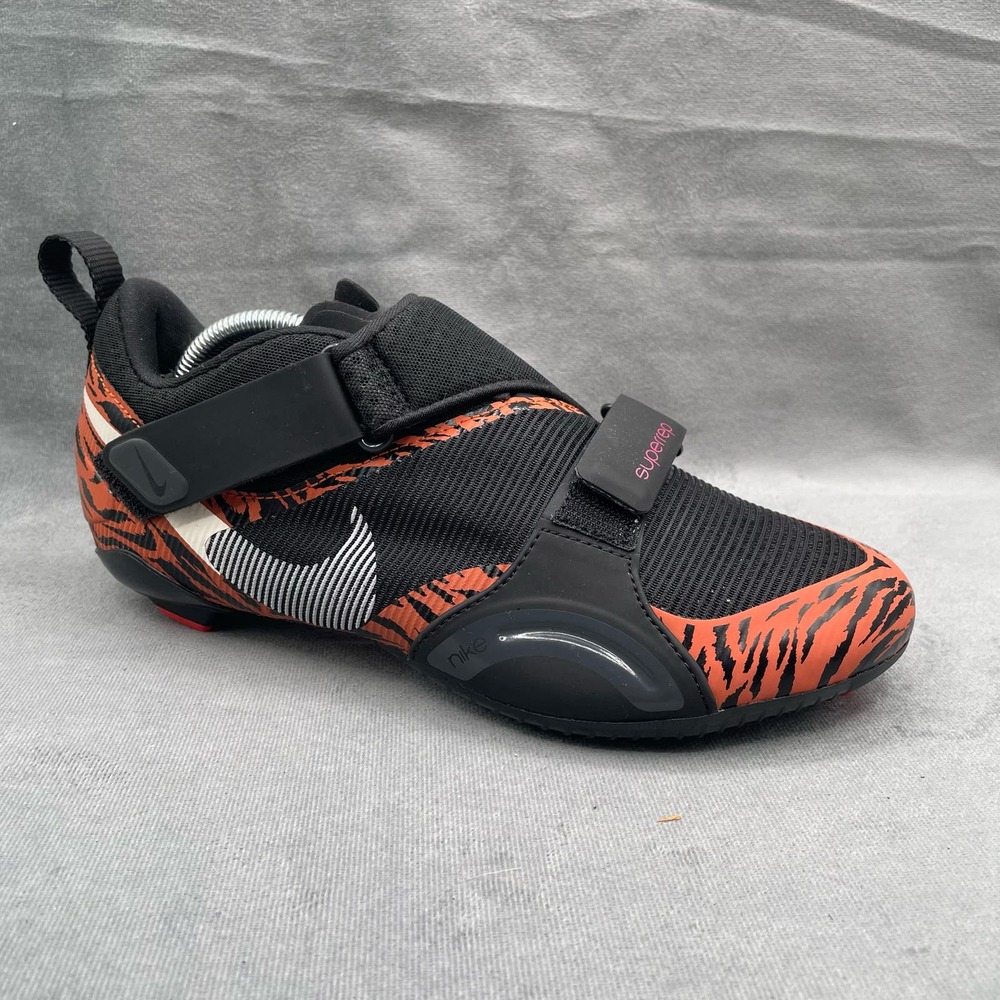 Nike SuperRep Cycle Women’s Indoor Cycling Shoes‎ Black Orange Size 8